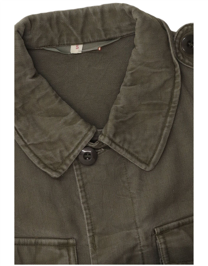 Jachetă militară vintage pentru bărbați UK 38 Medium Khaki