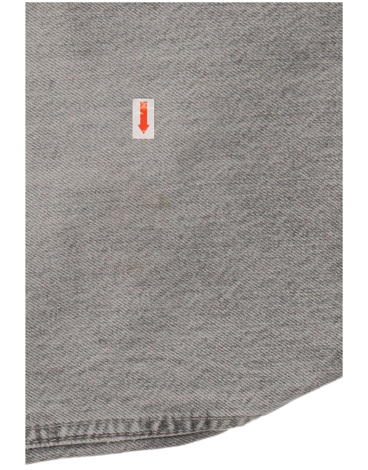 ZARA Womens Loose Jeans EU 34 2XS W24 L33 Grey