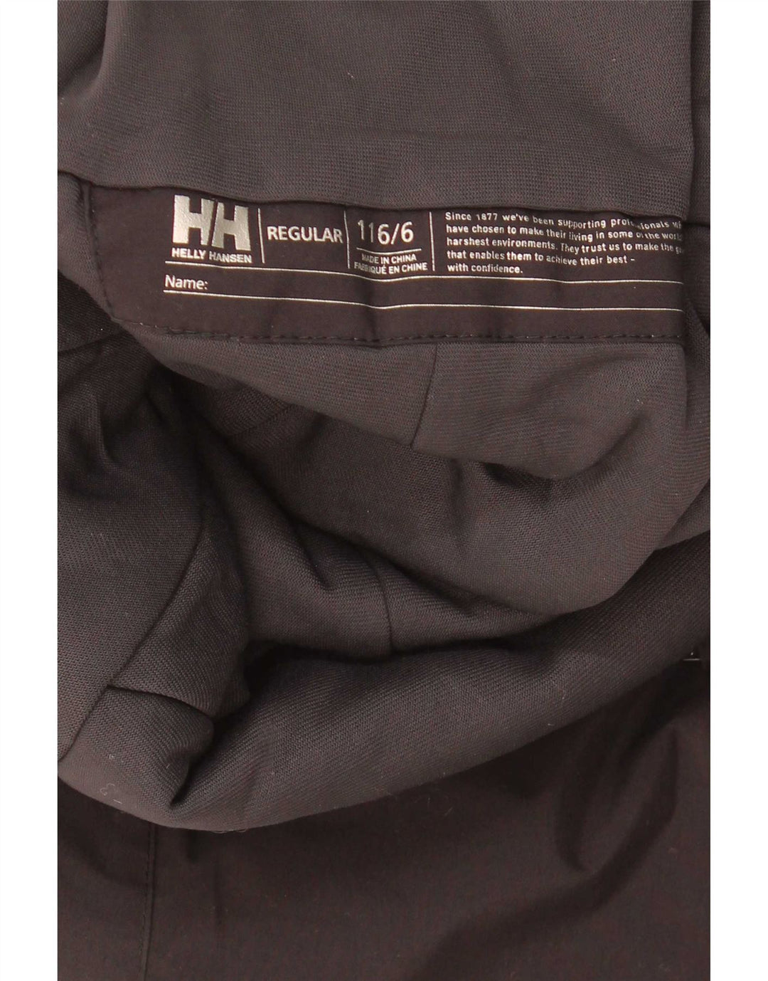 Helly Hansen Pantaloni De Schi Salopete Grafice Baieti 5-6 Ani Poliamida Neagra