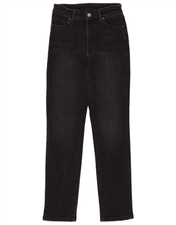 Blugi slim pentru femei Massimo Dutti EU 34 2XS W24 L28 Negri