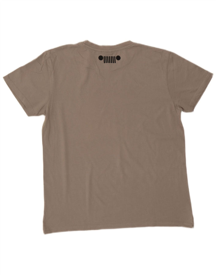Tricou grafic pentru bărbați Jeep Top XL gri