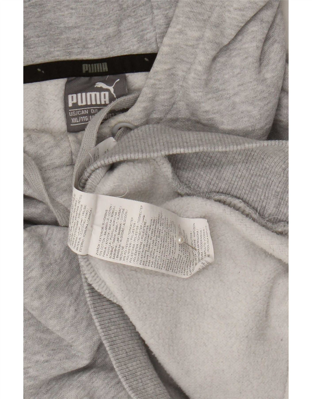 Pulover Puma pentru bărbați, 2XL, bumbac gri