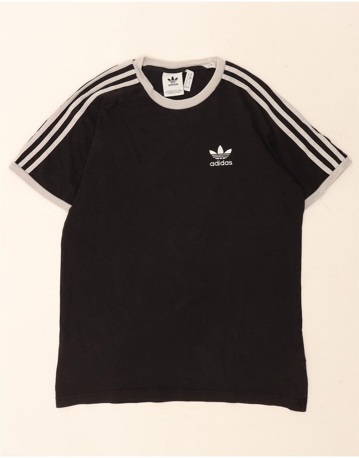 Tricou Bărbați Adidas Top Mediu Negru Bumbac
