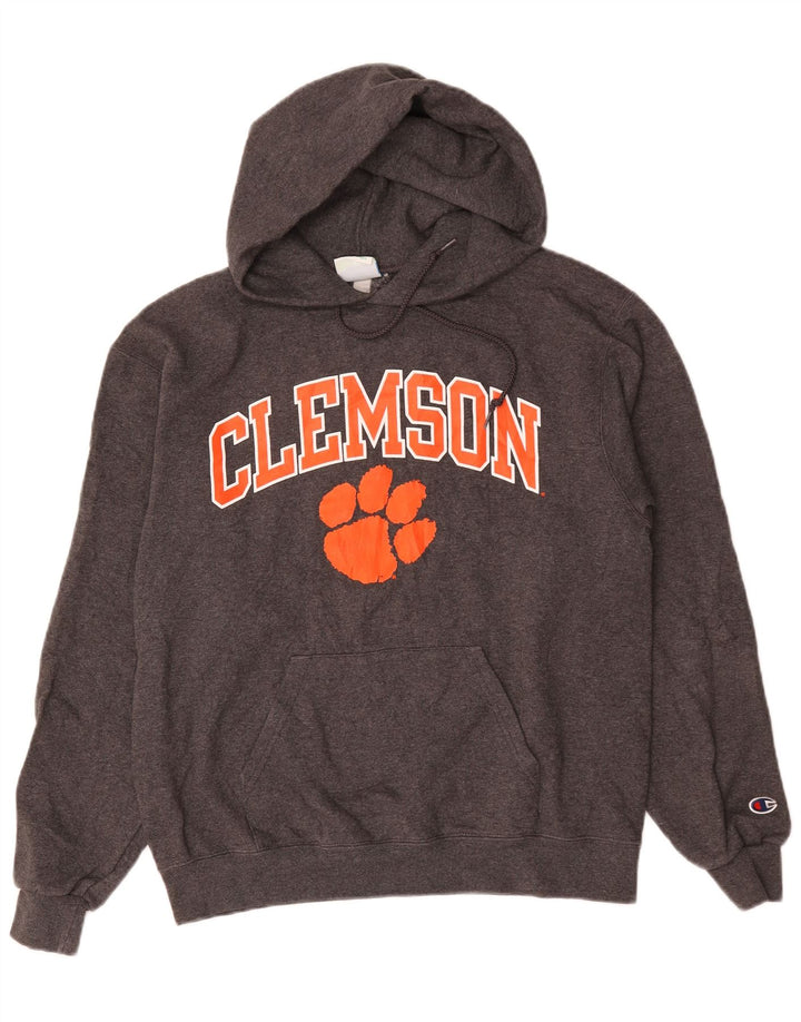 Pulover pentru bărbați Champion, Clemson Graphic, bumbac, gri mediu
