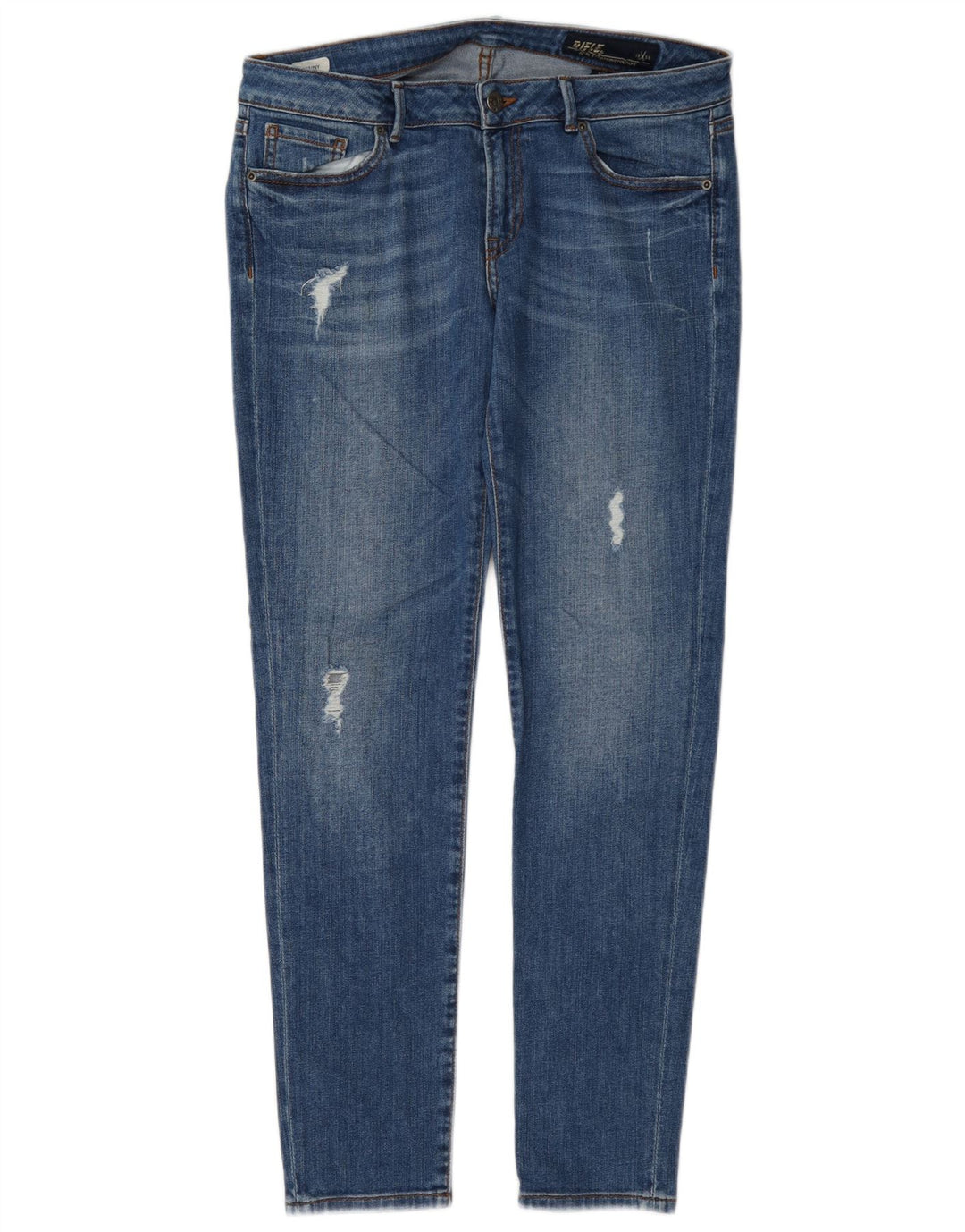 Blugi skinny pentru femei Rifle Distressed W31 L29 Blue
