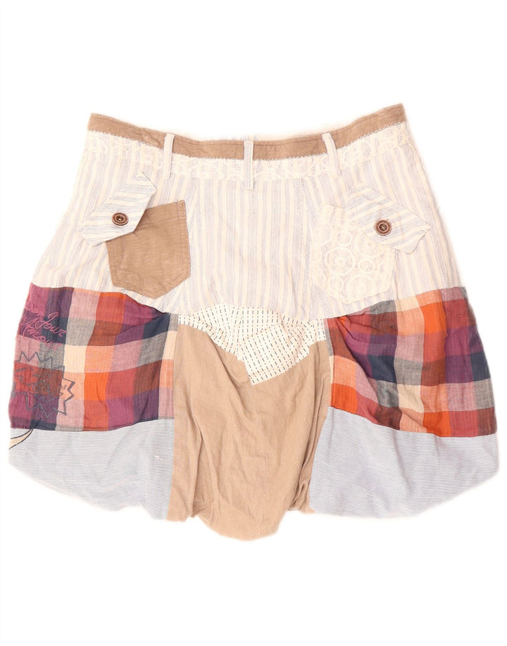 Fusta Bubble pentru femei DESIGUAL EU 36 Small W30 Patchwork multicolor