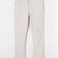 Dsquared2 Blugi slim pentru bărbați Distressed W36 L28 Bumbac alb