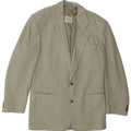 Jachetă blazer pentru bărbați Hugo Boss, cu 2 nasturi, UK 38, lână verde medie cu carouri