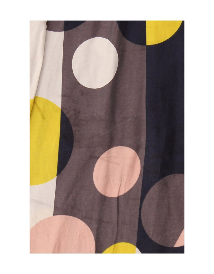 BODEN Womens Blouse Top UK 14 Medium Multicoloured Geometric Viscose Vintage Boden and Second-Hand Boden from Messina Hembry 