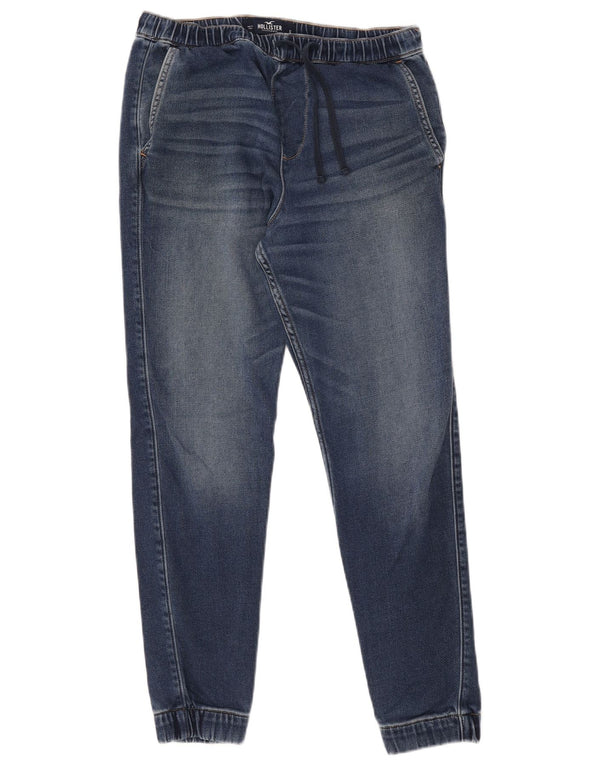 Pantaloni de jogging pentru bărbați Hollister Blugi Jegging Mici W29 L28 Bumbac albastru