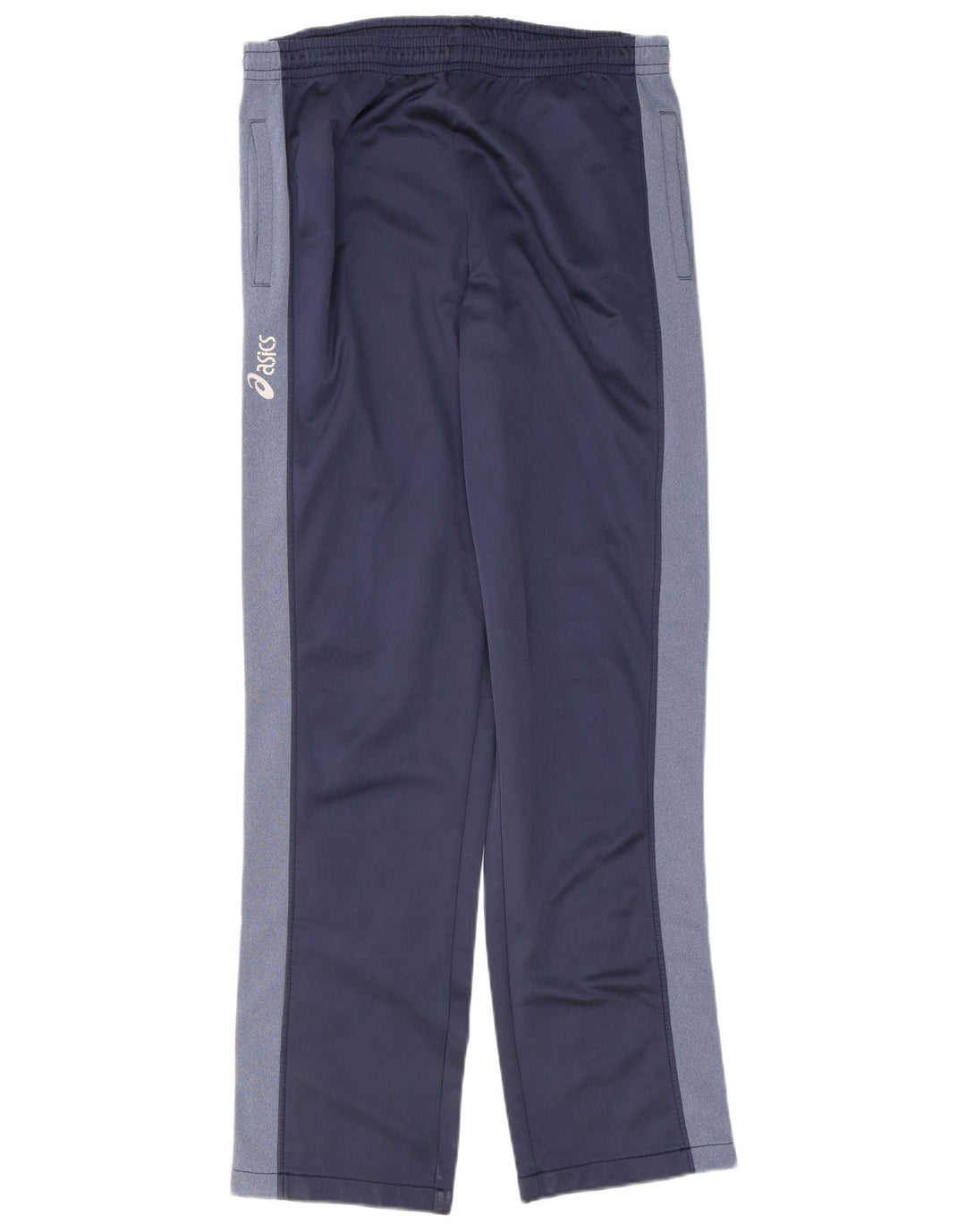 Pantaloni de trening Asics pentru bărbați, mari bleumarin, color block