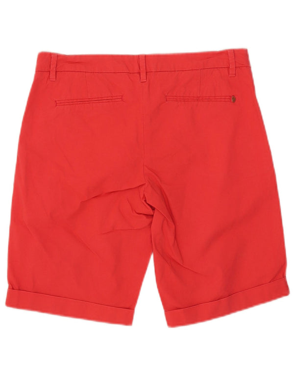 Pantaloni scurți chino pentru femei Conte of Florence IT 42 Medium W30 Bumbac roșu