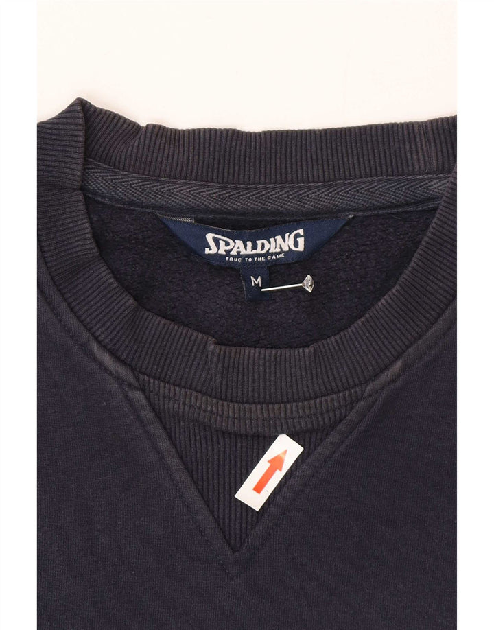 Pulover Spalding pentru bărbați, albastru bleumarin mediu