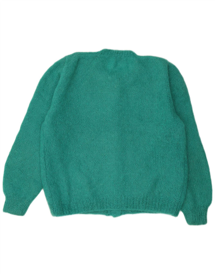 Pulover cardigan pentru femei VINTAGE UK 16 Large Green