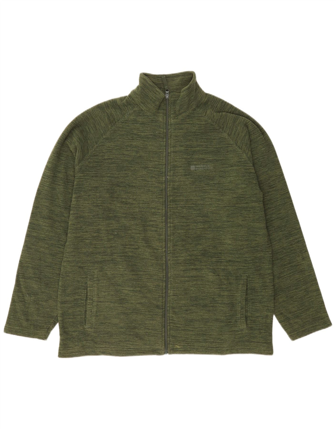 Jachetă din lână pentru bărbați Mountain Warehouse UK 42 XL Poliester pătat verde