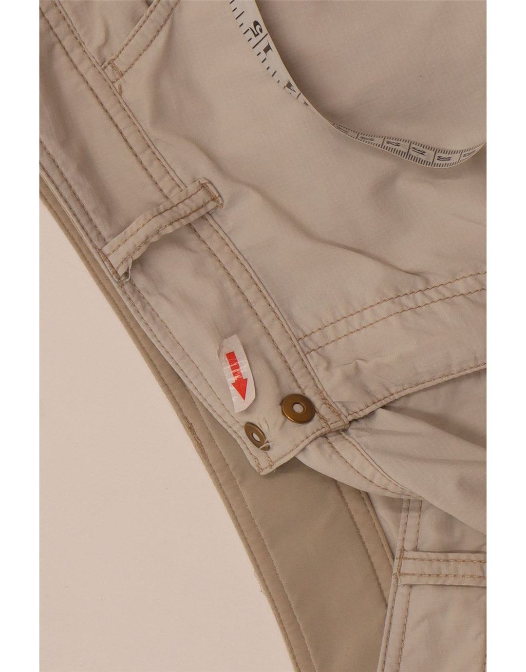 Pantaloni scurți cargo Columbia pentru femei US 8 Medium W30 Nylon alb