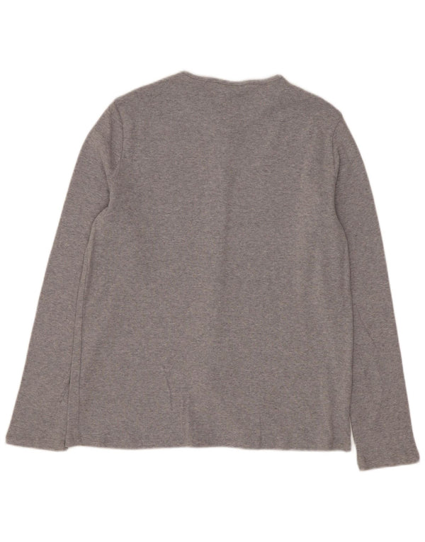 Pulover cardigan pentru femei Marks & Spencer UK 12, bumbac gri mediu