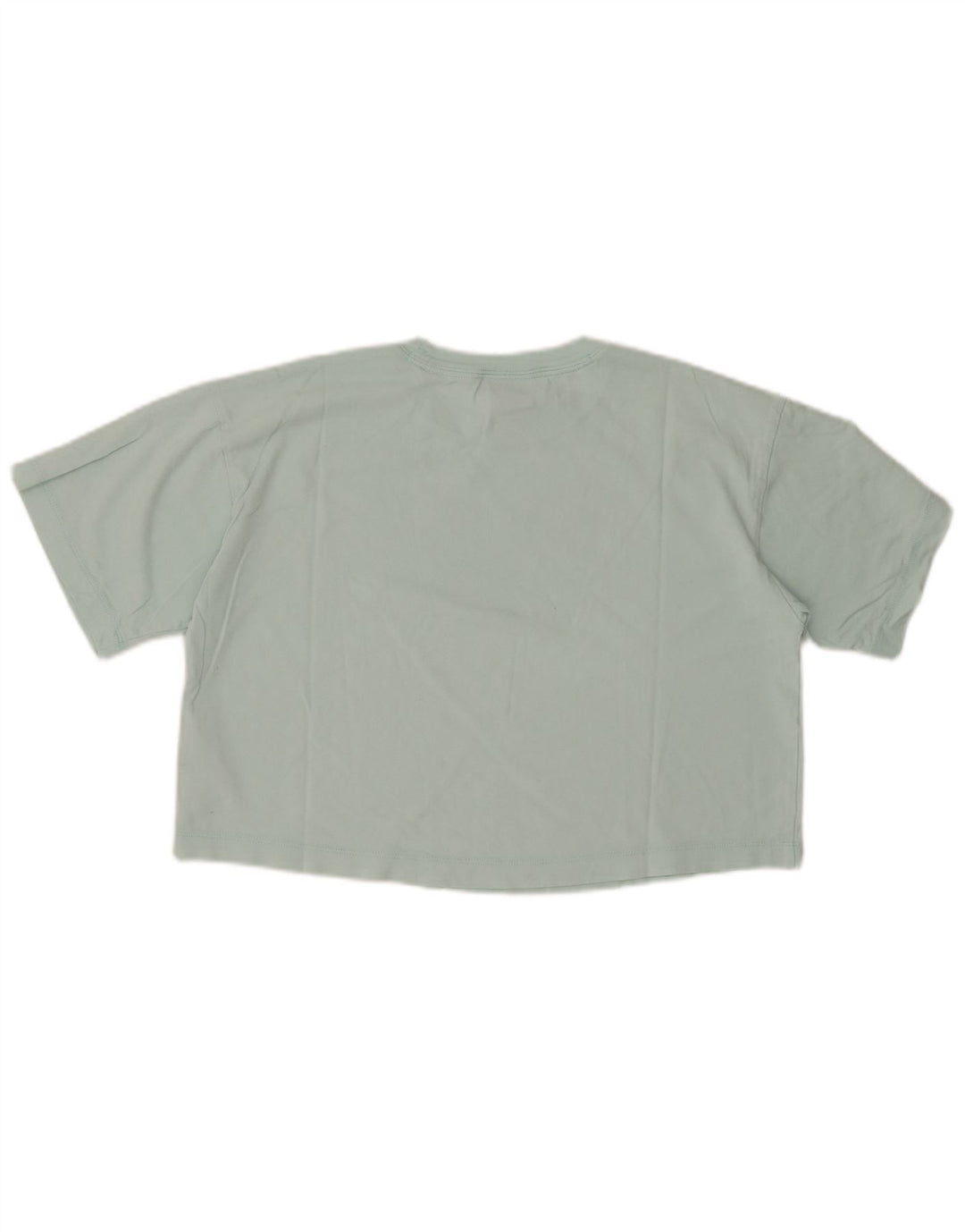 Tricou crop pentru femei CHAMPION Top UK 14 Bumbac turcoaz mediu