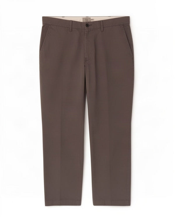 Pantaloni chino drepți pentru bărbați Marks & Spencer W38 L29 bumbac gri
