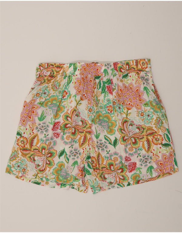 Pantaloni scurți casual pentru femei Fat Face UK 16 Large W34 Multicolor Floral