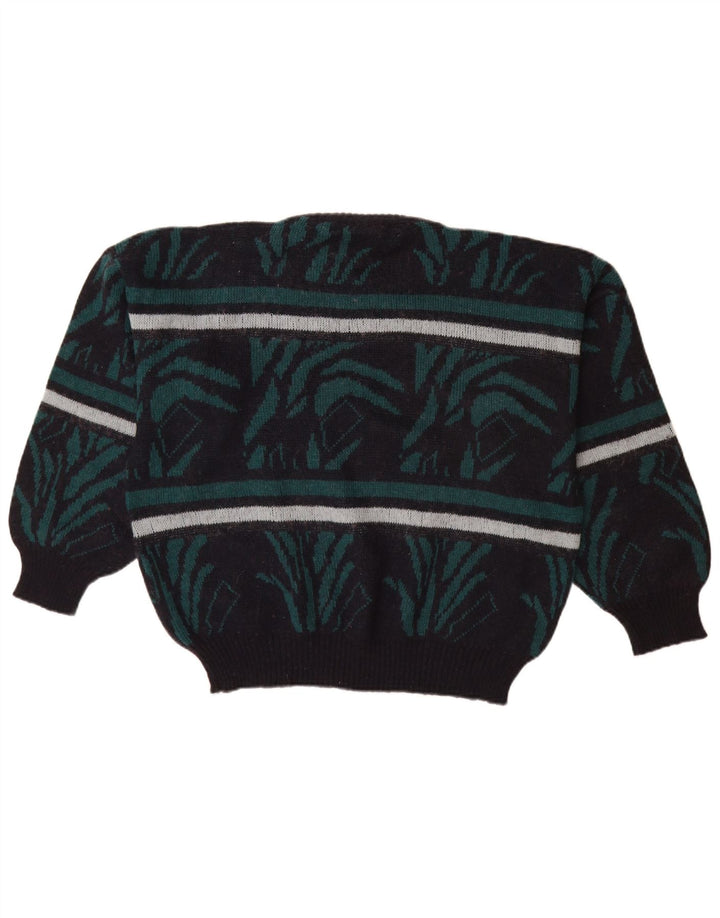 Pulover pentru bărbați MAGNUM cu gât roșu IT 52 mare bleumarin