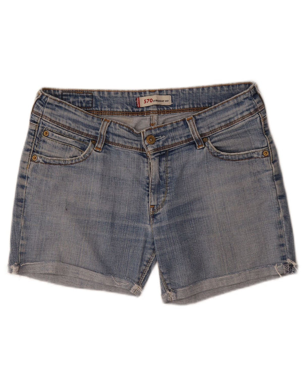 Pantaloni scurți Levi's 570 Denim W32 Large Blue Bumbac