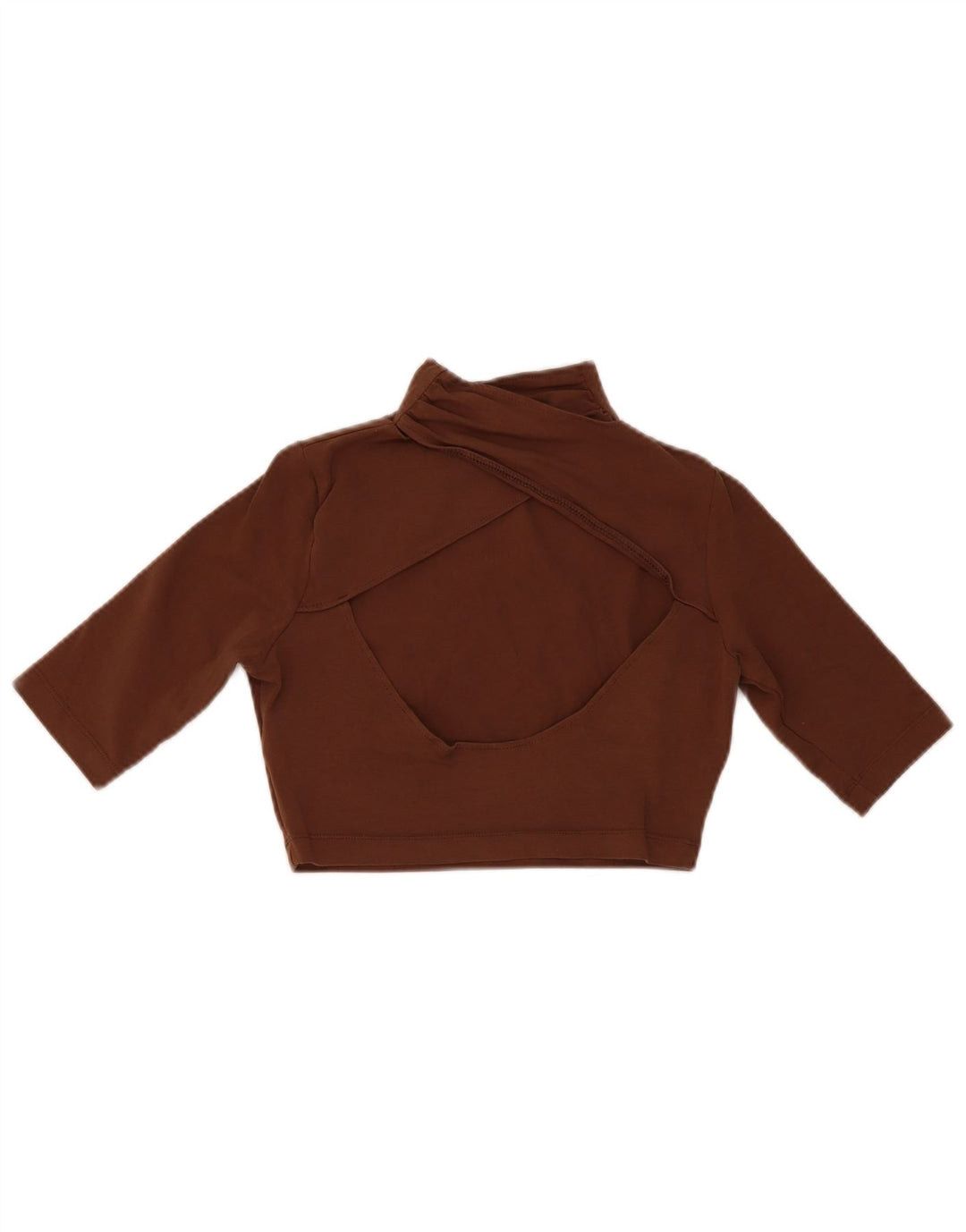 Crop Top pentru femei Puma UK 10 Small Brown Bumbac