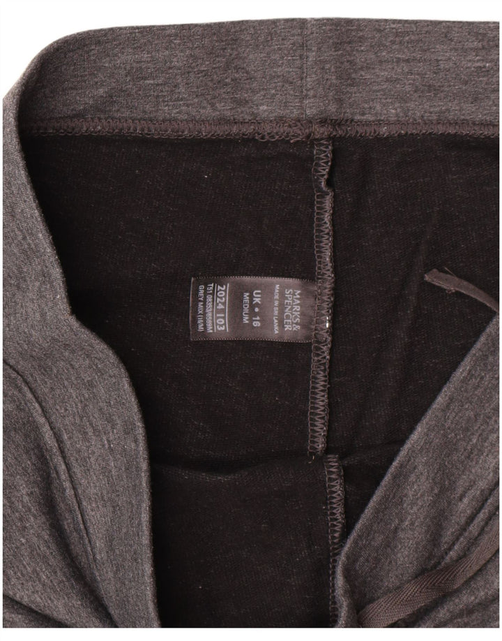 Pantaloni de trening pentru femei Marks & Spencer UK 16 mare bumbac gri