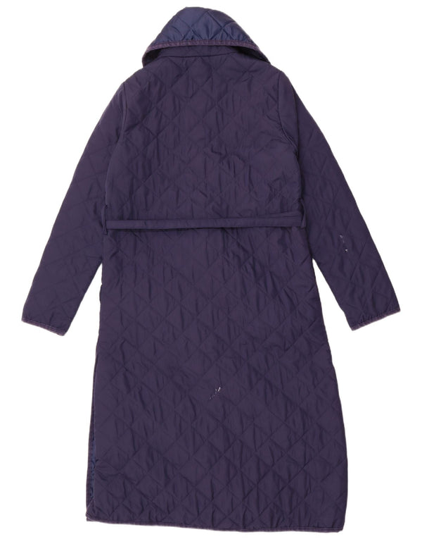 Palton matlasat pentru femei Monsoon UK 10 Poliester albastru mic