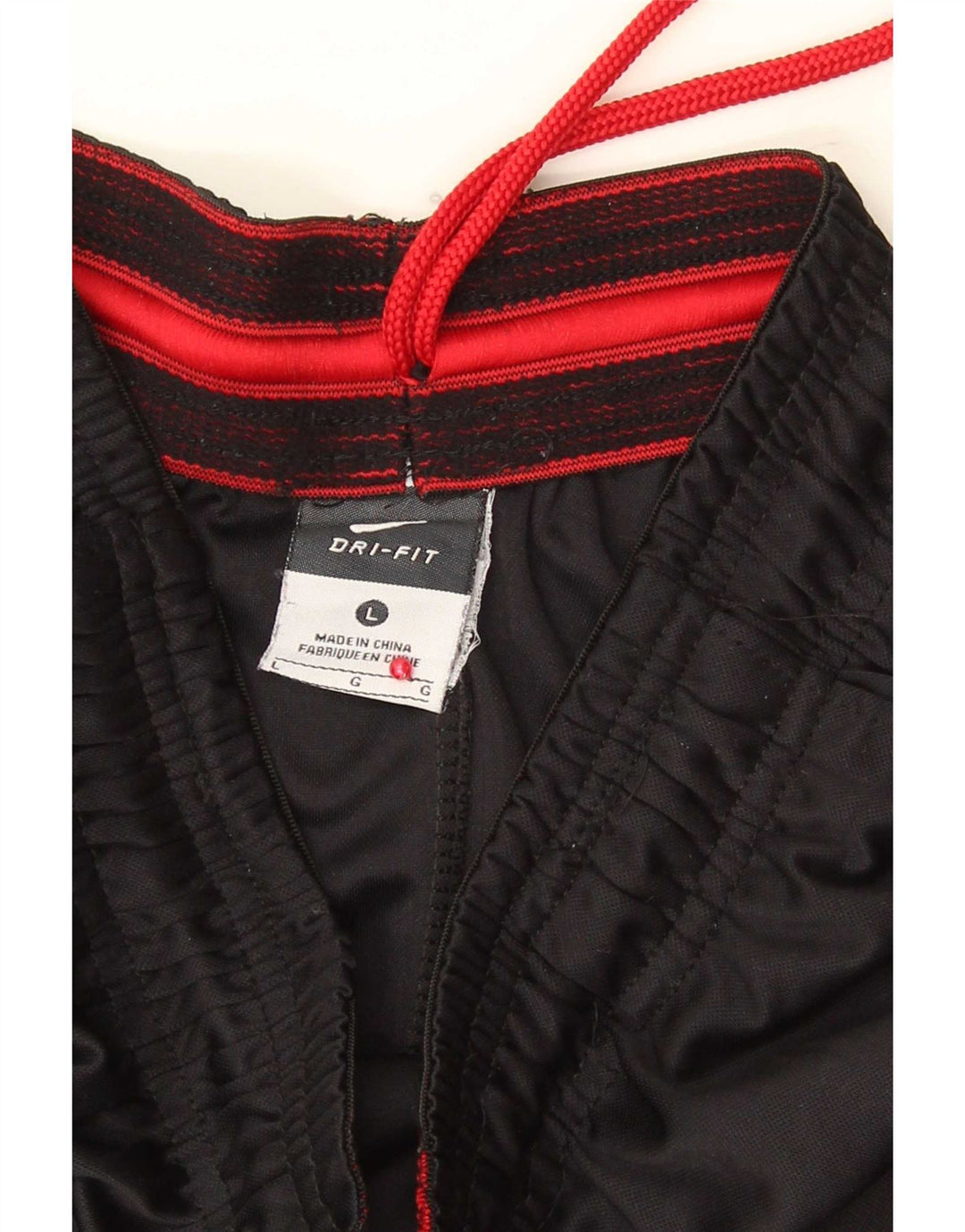 Pantaloni scurți sport Nike Dri Fit Graphic pentru bărbați, mari, negru, poliester cu dungi