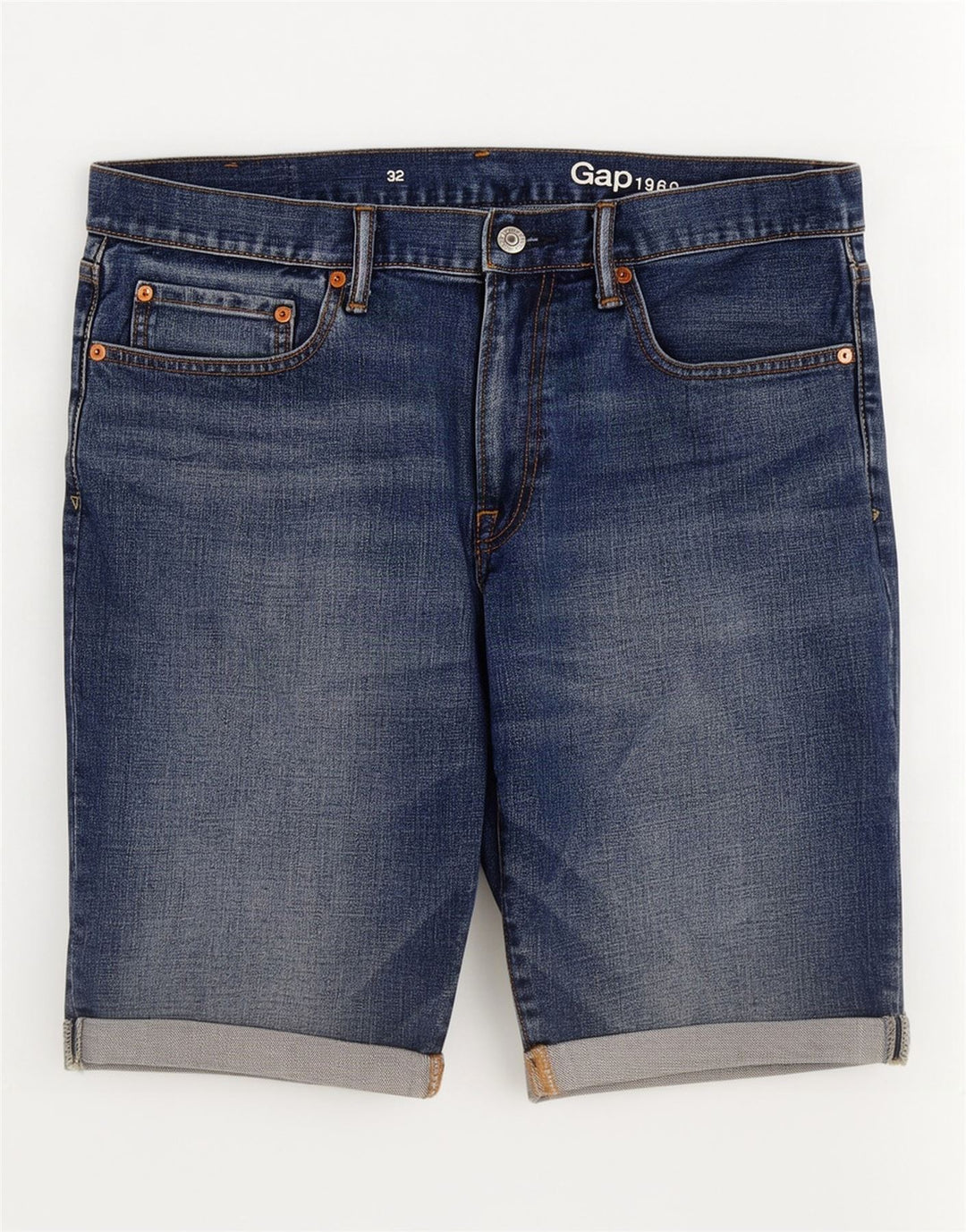 Pantaloni scurți din denim pentru femei Gap W32, mare, albastru, bumbac
