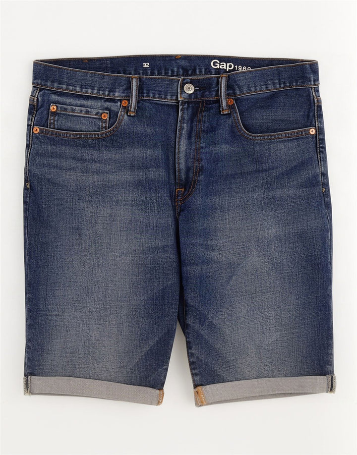 Pantaloni scurți din denim pentru femei Gap W32, mare, albastru, bumbac