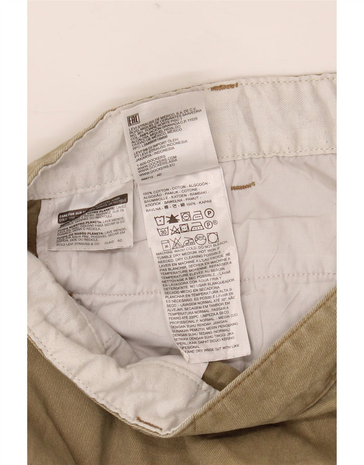 Pantaloni scurti chino DOCKERS pentru bărbați W40 XL, bumbac, bej