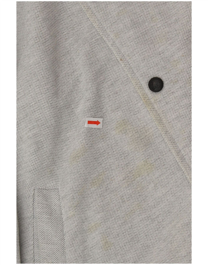 Jachetă Varsity cu grafică largi pentru bărbați KAPPA, gri mic, color block