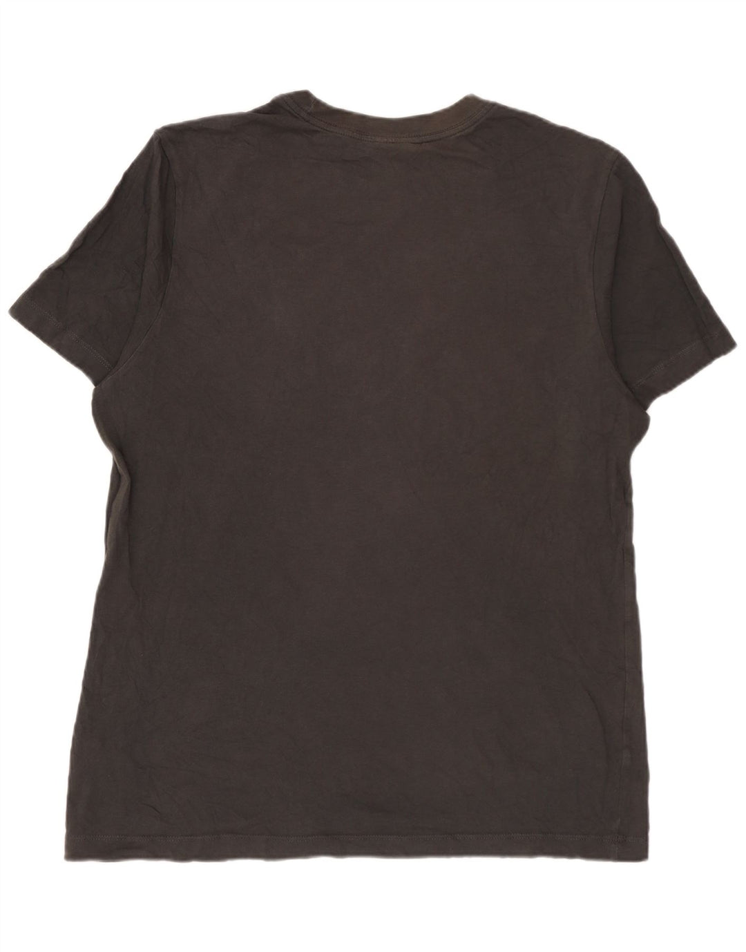 Tricou grafic pentru bărbați NIKE Top mediu negru bumbac