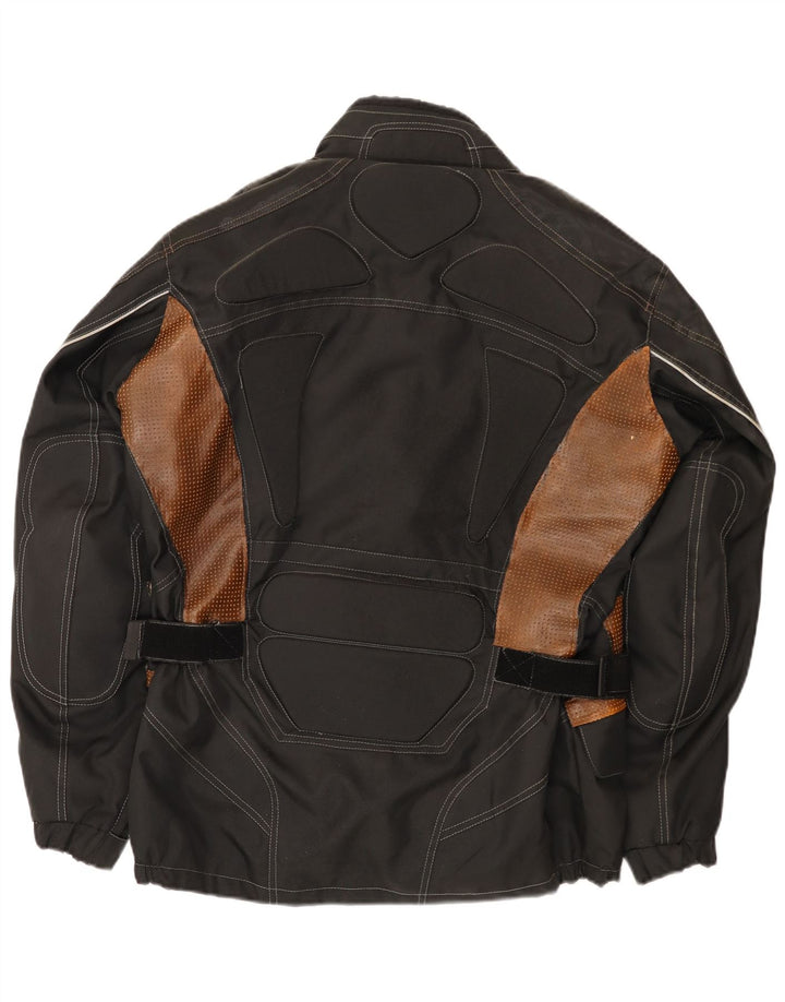 Jachetă Vintage pentru bărbați Motorstyle Racer UK 38 Medium Black Colorblock