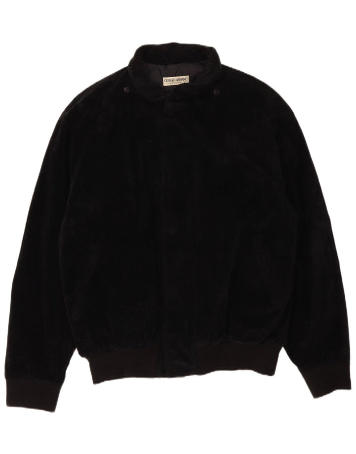 Bomber pentru bărbați Giorgio Armani IT 52 Large Black