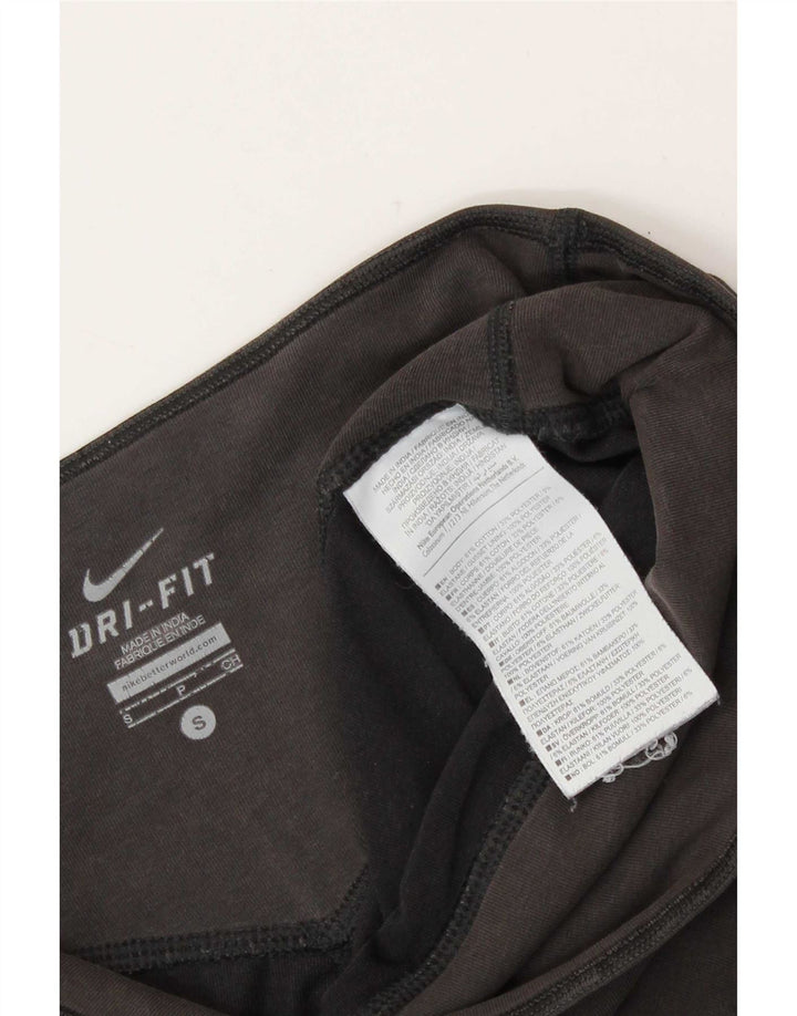Leggings Dri Fit Nike pentru femei UK 10 mic bumbac negru