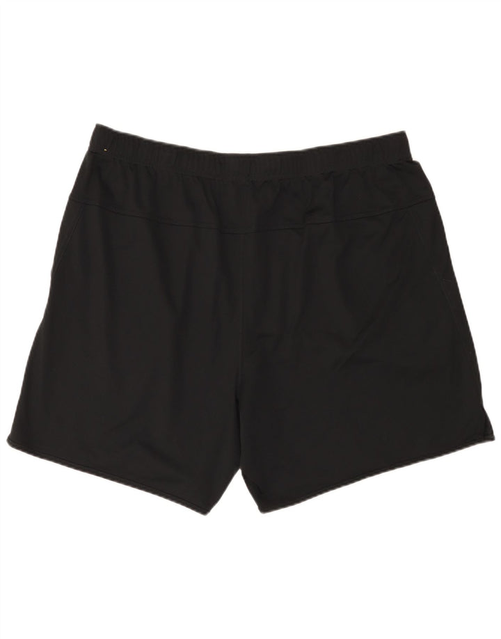 Pantaloni scurți sport Nike Dri Fit pentru bărbați 2XL, poliester negru