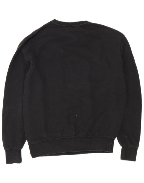 Ellesse Mens Sweatshirt Jumper Medium Black Cotton