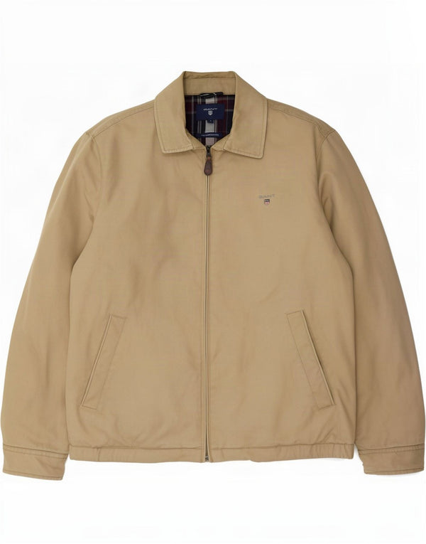 Gant Bomber Jacket pentru bărbați UK 40 mare, bej, bumbac