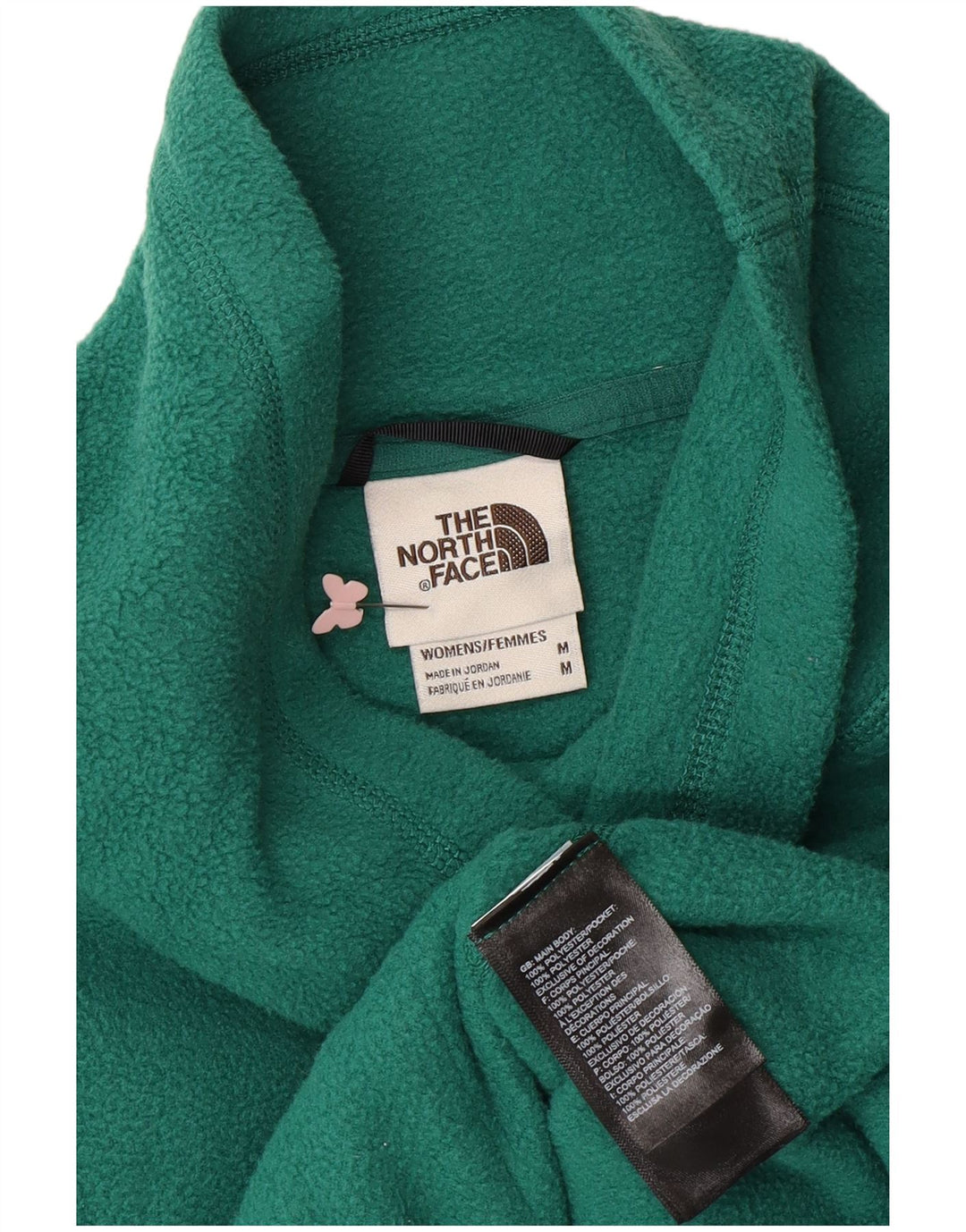 Pulover din lână pentru femei THE NORTH FACE UK 14 Poliester verde mediu