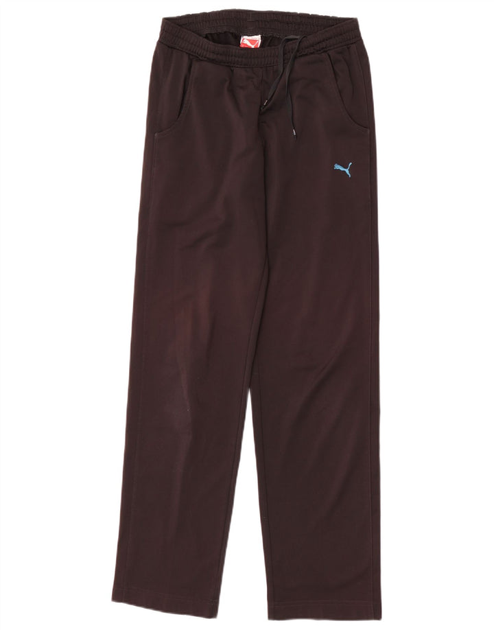 Pantaloni de trening Puma pentru baieti 15-16 ani poliester negru