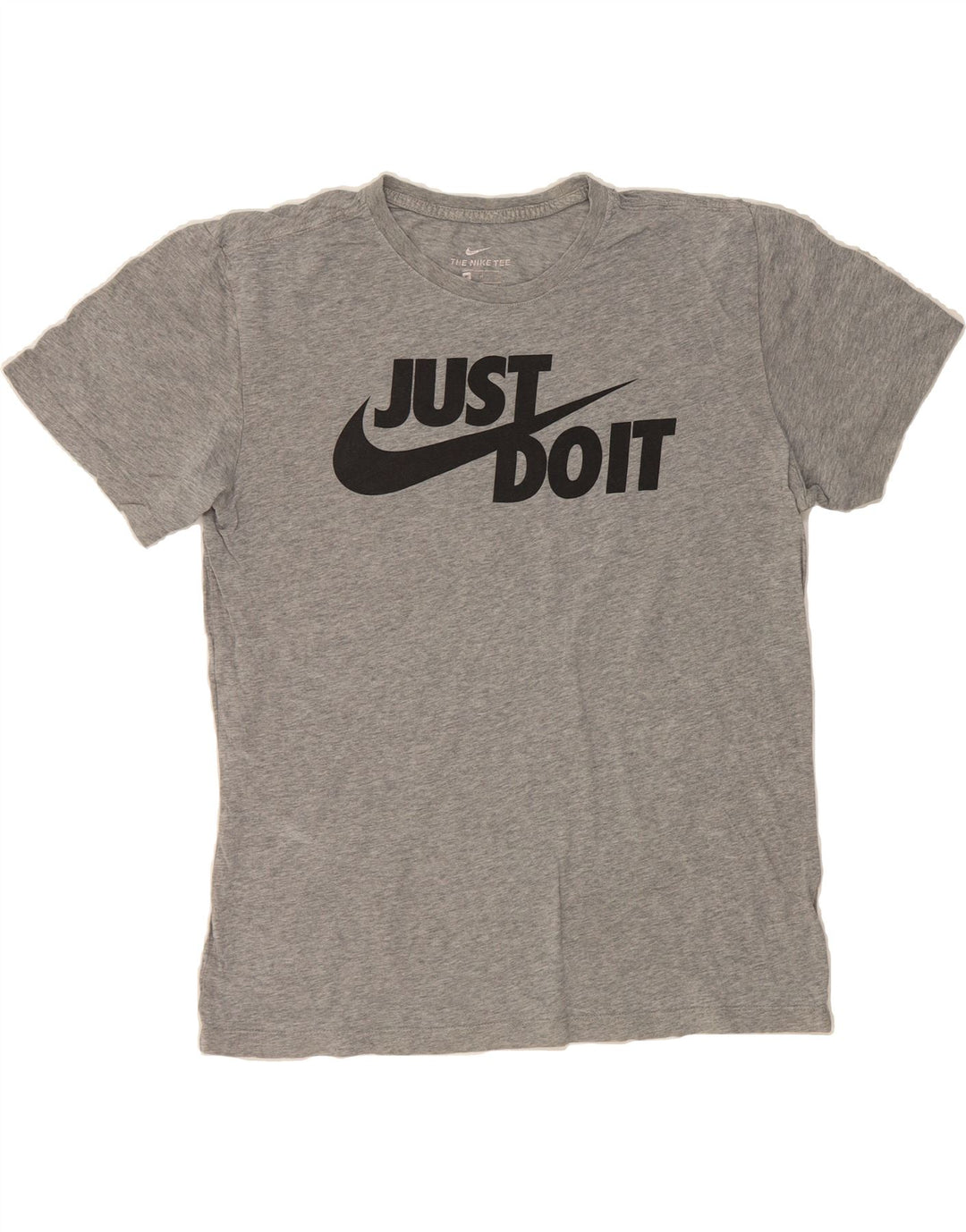 NIKE Mens Graphic T-Shirt Top Medium Grey Vintage Nike and Second-Hand Nike from Messina Hembry 
