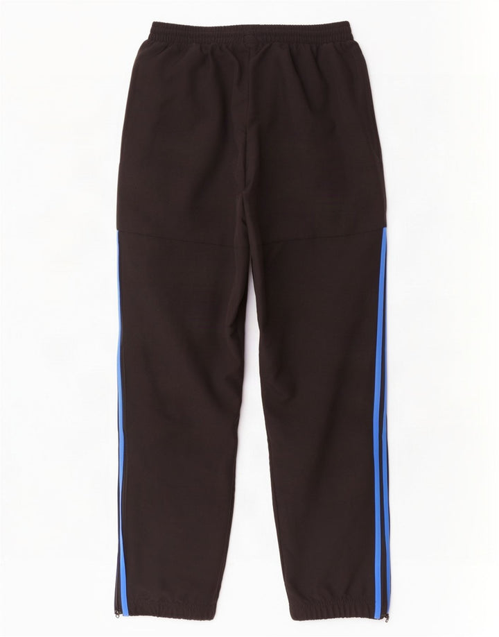 Pantaloni de trening Adidas pentru bărbați Joggeri poliester mediu negru