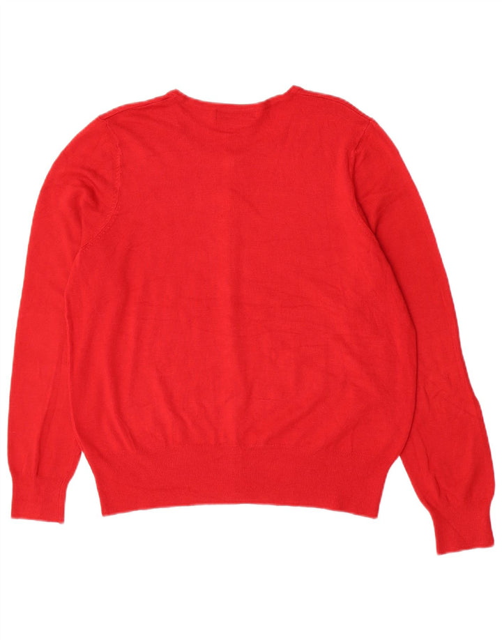 Pulover cardigan pentru femei Marks & Spencer UK 14 Medium Red