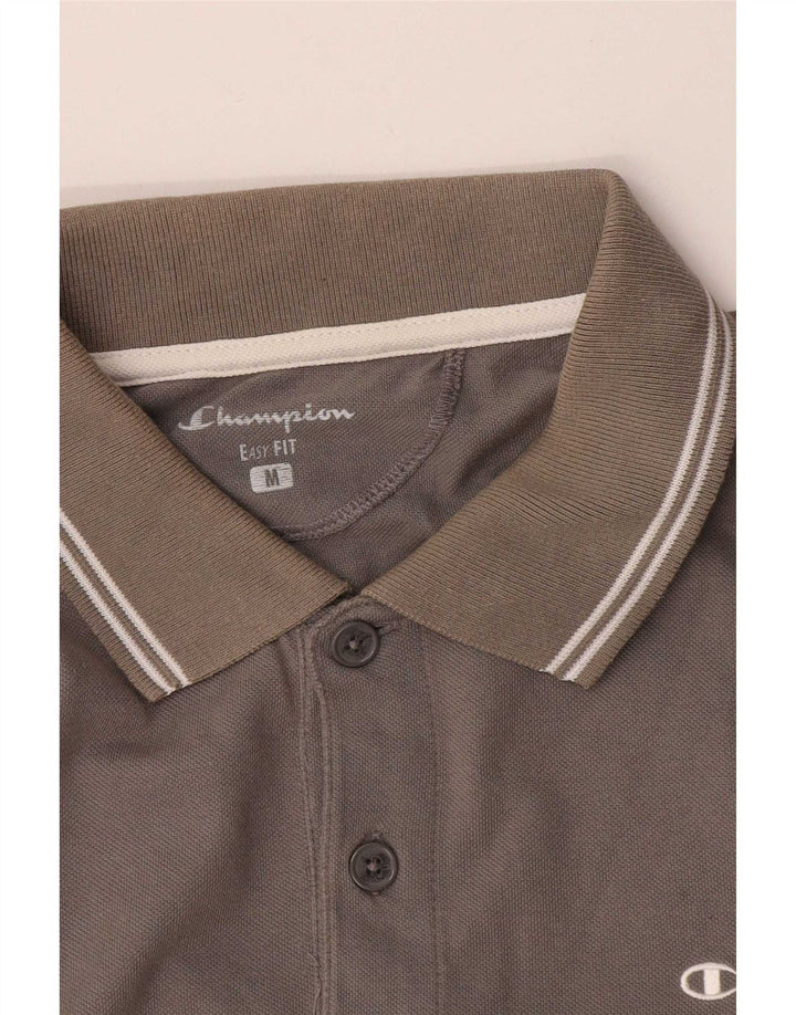 Cămașă polo pentru bărbați Champion Easy Fit, gri mediu