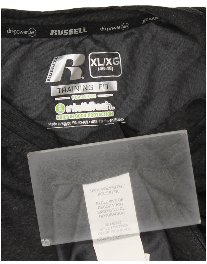 RUSSELL ATHLETIC Vest pentru bărbați Dri-Power Top UK 46/48 XL Poliester gri