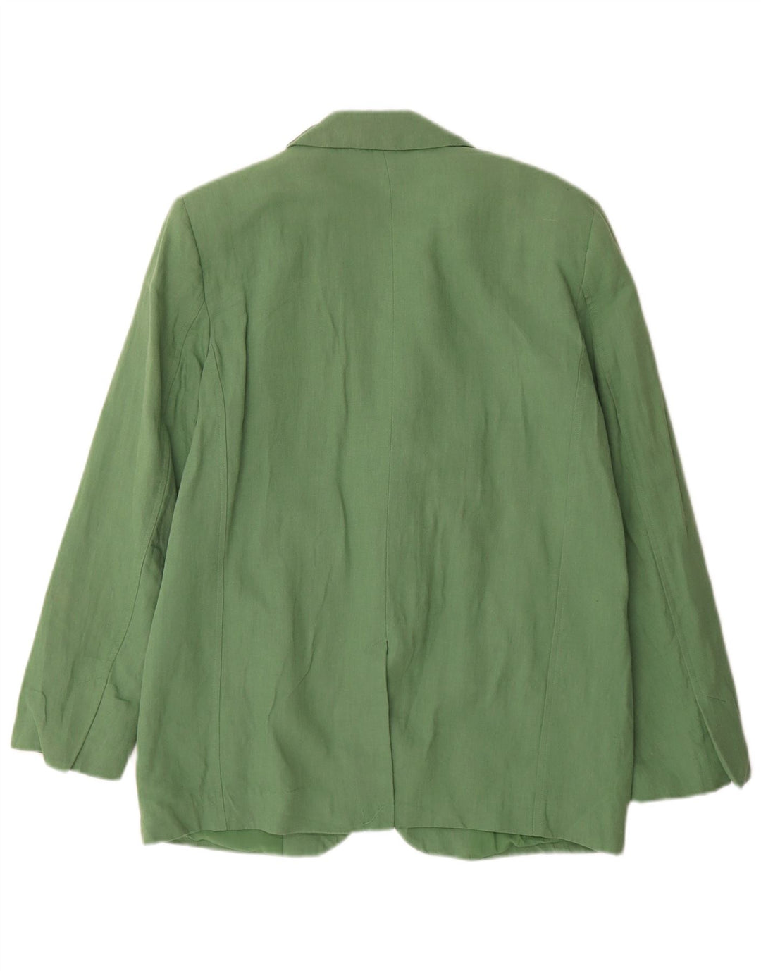 Blazer supradimensionat cu 2 nasturi Zara pentru femei UK 10, in verde mic
