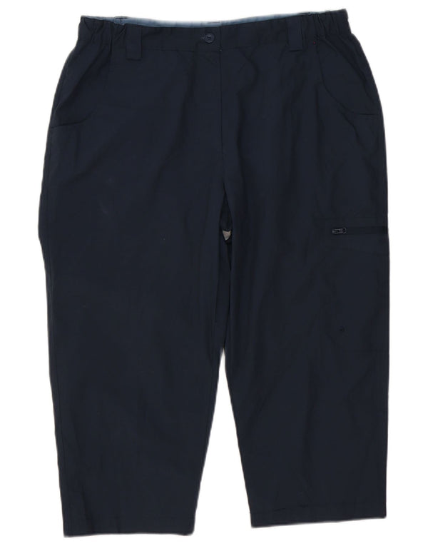 Mountain Warehouse Pantaloni cargo pentru femei UK 12 Medium W32 L20 Bleumarin
